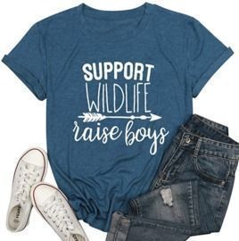 Support Wildlife Raise Boys T-Shirt