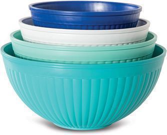 Nordic Ware Prep & Serve Mixing Bowls (Set of 4)