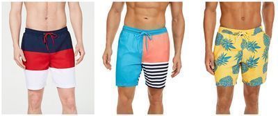 Club Room Men's 7 Swim Trunks