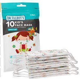 Disposable Kids Face Mask - 10pk