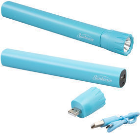 2pk Sunbeam Power Bank 2 In 1 Usb Phone Charger|Flashlight