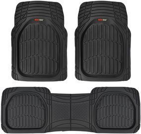 Motor Trend FlexTough Contour Heavy Duty Rubber Floor Mats