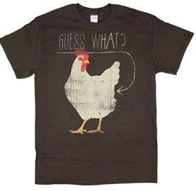 Men's Funny Chicken Tee