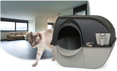 Omega Paw EL-RA20-1 Roll N Clean Self Separating Self Cleaning Litter Box