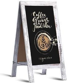 Rustic Vintage Wooden Chalkboard
