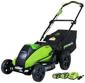 Greenworks 19-Inch 40V Brushless Cordless Lawn Mower