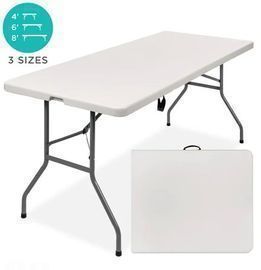 6ft Portable Folding Plastic Dining Table