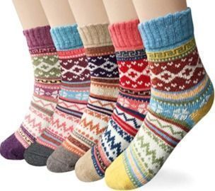 Loritta Women's Wool Socks - 5 Pack