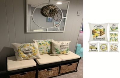 Lemon 18x18 Pillow Covers - 6 Pack