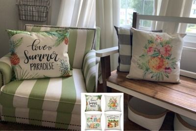 Pineapple 18x18 Pillow Covers - Set of 4