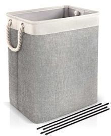 Collapsible Linen Laundry Hamper