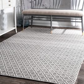 nuLOOM 5' x 8' Natalie Diamond Trellis Area Rug
