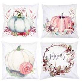 18x18 Fancy Fall Pillow Covers