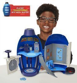 Mega Man Fully Charged The Mega Buster Transforming Lab Playset