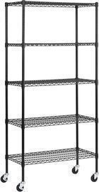 Muscle Rack 72 H x 36 W x 18 D Mobile Commercial Shelving Unit