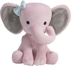 Bedtime Originals Twinkle Toes Pink Elephant Plush