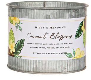 Citronella Candle - Coconut Blossom
