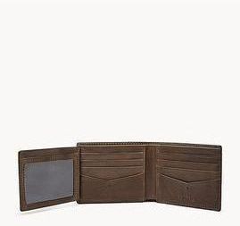 Allen RFID Traveler Leather Wallet