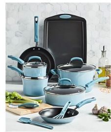 Rachael Ray 14-Pc. Nonstick Cookware Set