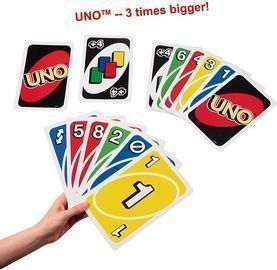 Mattel Games UNO: Classic Giant UNO, Multicolor