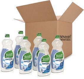 6-Pack 25-Oz Seventh Generation Dish Liquid Soap