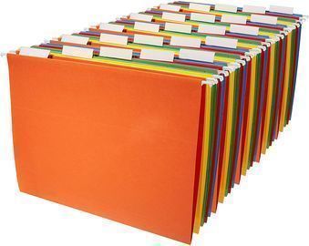 AmazonBasics 25-Pack Hanging Organizer File Folders