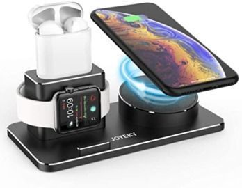 JOYEKY Aluminum Alloy 3 in 1 Charging Station
