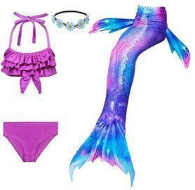 Swimsuit w/ Mermaid Tail