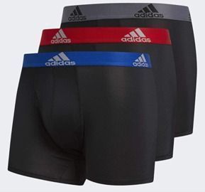 adidas 3pk Men's Climalite Trunks Underwear