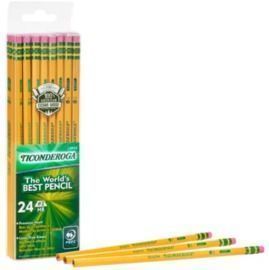 Ticonderoga #2 Pencils, 24pk