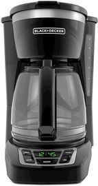 Black & Decker 12-Cup Programmable Coffee Maker, Black