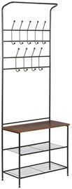 Honey-Can-Do Entryway Coat Rack and Shoe Rack Combo