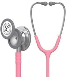 3M Littmann Classic III Monitoring Stethoscope - Pearl Pink
