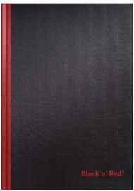 Black n' Red Hardcover Notebook