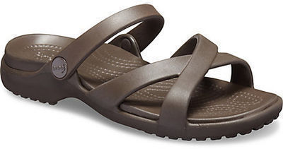 Crocs Womens Meleen Cross-Band Sandal