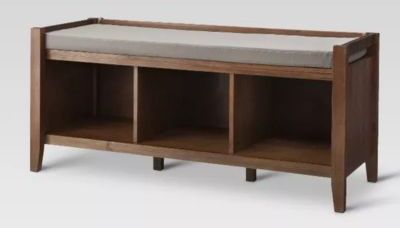 Threshold Open Storage Bench - Chestnut
