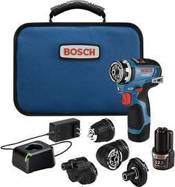 Bosch 12V Max. Brushless Flexiclick 5-In-1 Drill/Driver System