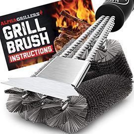 Alpha Grillers Grill Brush and Scraper