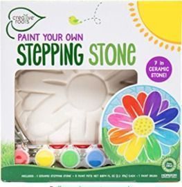 CREATIVE ROOTS Paint Your Own Flower Stepping Stone