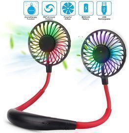 Portable Sports USB Rechargeable LED Fan