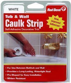 Red Devil 1-5/8 x 11-Foot Tub & Wall Caulk Strip
