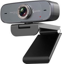 Angetube 1080P USB Webcam with Mic