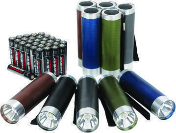 Ozark Trail 10-Pack Aluminum Flashlight Set