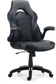 Staples Emerge Vortex Bonded Leather Racing Gaming Chair