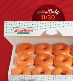 FREE Original Glazed Dozen w/ Any Dozen Purchase