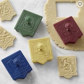 Harry Potter House Crest Cookie Cutters, Set of 4