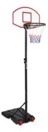 Kids Portable Height-Adjustable Basketball Hoop System Stand