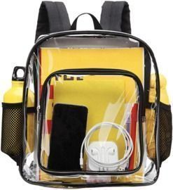 Heavy Duty Transparent Backpack