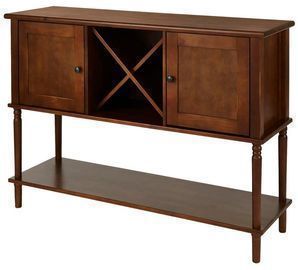 StyleWell Wood Buffet Table w/ Storage