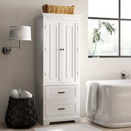Greyleigh Arapahoe Free-Standing Linen Cabinet